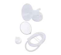 4 Pezzi Parti per Tiralatte Parti di Ricambio per Pompa per S2 S1 9 Plus Flangia da 24mm Valvola a Becco D'Anatra Tubo Protezione Antiriflusso Parti di Ricambio per Tiralatte Set