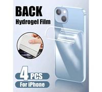 4 Pezzi Pellicola Idrogel Protettiva Per Schermo Compatibile con 16 15 11 12 13 14 Pro Max Mini Plus, Non In Vetro, Regalo Per Compleanno, Famiglia, Amici, Accessori Per Telefono IPhone X/XS,iPhone 12