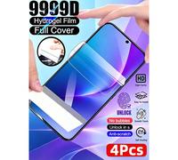 4 pezzi Pellicola in idrogel Ultra HD anti-esplosione e anti-graffio compatibile con Samsung Galaxy S26 S25 S24 Ultra FE A57 A56 A55 A37 A36 A35 A17 A06 A07/Compatibile con Xiaomi 14 13 15T 14T Poco C