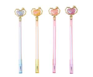 4 Pezzi penna a sfera d'amore penne penne in premio penne per scrittura lisce 0,5 mm penna stilografica penne per prendere appunti accessori per la scrittura massa