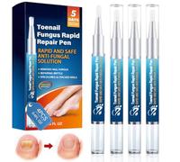 4 Pezzi Penna per la Cura Delle Unghie, Routine Nail Care Pen, Dell'unghia Nutre e Lenisce Le Unghim, Migliora l'aspetto Dell'unghia, Favorisce la Salute Delle Unghim