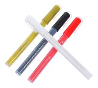 4 Pezzi Penna per Nail Art in PP per Disegno Manicure e Tratti | Uso Domestico per Pratica Unghie e Tessuto, Impugnatura Comoda, Scrittura Fluida, Strumento Pratico e Multiuso
