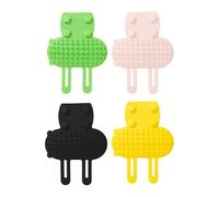 4 pezzi per gatti Groomer per ridurre lo stress, strumento di massaggio con setole morbide, per gattini, massaggi, gatti