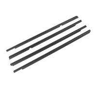 4 Pezzi Per Mitsubishi Per Lancer 2008-2017 Guarnizione Porta Cinghia 5727a005 Modanatura Lunotto Anteriore Posteriore Guarnizioni Finestrino Automobile