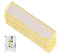 4 pezzi per pulizia vetri Karcher in microfibra di ricambio per panni pulizia Karcher WV2 WV5 WV6 Plus accessori premium 2.633-130.0 Panni in microfibra di ricambio per lavavetri finestre Kärcher
