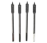 4 pezzi per trapano vanga set di bit piatti piatti piatti ad alto contenuto di legno in acciaio strumenti manuali hardware 12 mm per progetti fai - -te e lavoro di carpenteria