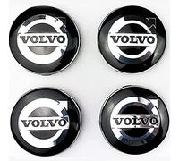 4 Pezzi per Volvo V40 V60 V90 S60 S40 V70 XC70 XC60 XC90 60mm Auto Tappi Coprimozzo Con Logo Mozzo Impermeabile Coprimozzi Antipolvere Della Accessori Cerchioni