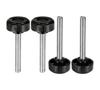 4 pezzi perno di serraggio M10x80 con testa rotonda 38mm per barra filettata