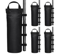 4 Pezzi Pesi per Gazebo, Sacchi Di Sabbia, Sacchi di Sabbia da Appesantire, 50 X 20 cm, 800d Oxford, per Tenda Pop-Up, Gazebo, Peso per Ombrellone Da Giardino