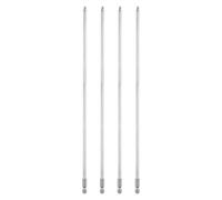 4 Pezzi PH2 Cacciavite Phillips 1/4" Codolo 11.8" 0.2" Asta Magnetica