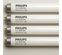 4 PEZZI PHILIPS MASTER TL-D 30W/840 T8 4000K G13 NEON FLUORESCENTE 90 CM L.BIANC