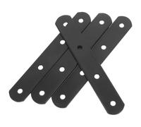 4 pezzi piastra angolare for recinzione in legno codice staffa piatta piastre in acciaio inossidabile accessori hardware(12.20X1.80X0.30CM)