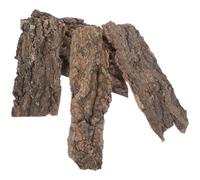 4 Pezzi Piattaforma di Corteccia per Rettili, Rifugio Sicuro | Roccia Naturale a Forma Casuale, Superficie Ruvida, per Serpenti e Altri Animali Striscianti