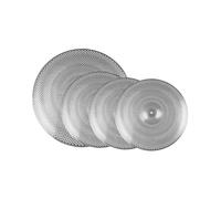 4 Pezzi Piatti Per Batteria Piatti Sordina In Lega Accessori Per Percussioni Di Ricambio Sala Musica Piatti Per Esercizi Per Batteristi