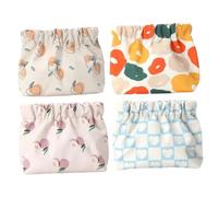 4 Pezzi Piccole Borse per Make Up Sacchetti Viaggio per Cosmetici Oxford per Accessori Vari Mango