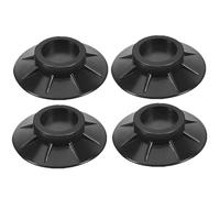4 pezzi Piedini antivibranti Piedini in gomma Slipstop Silent Skid Raiser Mat for supporto lavatrice Ammortizzatori Supporto Antiscivolo Pad