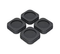 4 Pezzi Piedini Antivibranti Tappetino In Gomma Antiscivolo Ammortizzatori Silenziosi Supporto Universale for Lavatrice Frigorifero Mobili Poggiapiedi(8 pcs)