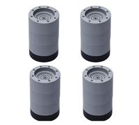 4 Pezzi Piedini Antivibrazione Tappetino In Gomma Slipstop Silent Universal Supporto For Lavatrice Frigorifero Ammortizzatori Supporto For Lavatrice(Height 8.5cm)