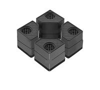 4 Pezzi Piedini For Lavatrice Rialzamento Base Della Gamba Del Frigorifero Antiscivolo Silenzioso Lavatrice Asciugatrice Supporto For Mobili Ammortizzatori Supporto(9.3CM)