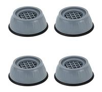 4 Pezzi Piedini per Lavatrice,Cuscinetti Anti-vibrazione per Rondelle,Cuscinetti Anti-vibrazione in Gomma per Mobili,Piedini in Gomma Antiscivolo per Asciugatrice,Lavastoviglie,Riduzione del Rumore