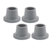 4 Pezzi Piedini per Sedia da Doccia in Gomma Antiscivolo Grigia | Compatibilità, Supporto Stabile, per Sedia Bagno e Gambe, Finitura Testurizzata, Set 1 Coppia