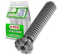 4 Pezzi Piedino da Lavastoviglie con 86,5 mm Lunghezza del Filetto con Codice Originale 06033081 6033081 per Miele G1xxx-G7xxx - Garanzia di 5 Anni - ONIX TECH