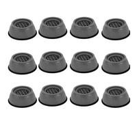4 pezzi Piedino for lavatrice Cuscinetti antivibranti Supporto for lavatrice Asciugatrice Supporto antiurto Arresta lo spostamento Antiscivolo Forniture for la casa(12PCS)