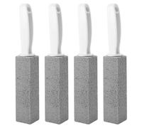 4 Pezzi Pietra Pomice per WC Con Manico - Cleaning Block per Ceramica, Pulizia e Detergente per Bagno e Cucina