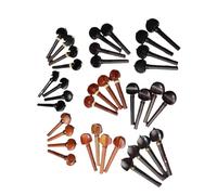 4 Pezzi Piroli Per Violino 4/4 Palissandro Ebano Dattero Accessori Senza Fori Per Le Corde(9)