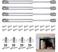 4 Pezzi Pistone Molla a Gas per Ante, 150N/15Kg Pistoni per Ante Cucina, Martine