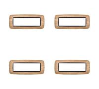 4 Pezzi, Placca compatibile Con Bticino Living, Placche Plastica Bombata 3/4/7 posti, per supporti blu - kit 4 pz