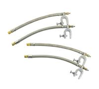 4 Pezzi Pneumatici Stelo Della Valvola Estensione Adattatore per Auto Moto Rv