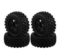 4 Pezzi Pneumatico In Gomma per ARRMA1/18 2S GROM RC Car Upgrade Par3662