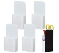 4 Pezzi Porta Pennarelli Magnetici, Portapenne Magnetico, Porta Gomma Magnetica per Lavagna, Frigorifero e Armadietto