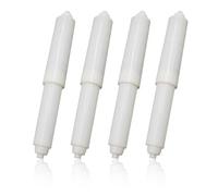 4 Pezzi Portarotoli in Plastica, Rulli per Portarotoli in Plastica con Molla, Rulli Porta Carta Igienica, Porta Carta Igienica, Ricambi per Portarotolo del Bagno