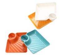 4 pezzi pp piatti alimentari piatti in stile semplice piatti di stoccaggio