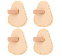 4 Pezzi Protettore Separatori Per Piastre Per Dita dei Piedi, Separatore Per Alluce Valgo Correttore Per Stecca Per Alluce Valgo Protezione Distanziatore Per Dita Per Donne Alluce(1 hole)
