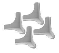 4 Pezzi Protezione Angoli in Silicone Spessa per Mobili, Copri Urti