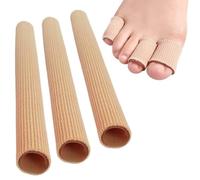 4 Pezzi Protezione Dita Piedi in Silicone Tagliabile, Protezione Dita Piedi in Silicone, Paracalli Piedi 3 Dimensioni per Prevenire Vesciche,Calli e Duroni