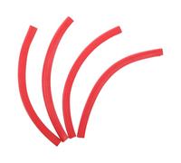 4 Pezzi Protezione Posteriore Snowboard Rosso in Abs