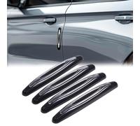 4 Pezzi Protezioni Bordi Portiere Auto, per Audi A6 Allroad Quattro Protezione per I Bordi delle Portiere Dell'auto,Protezione dai Graffi,A/Black