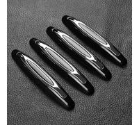 4 Pezzi Protezioni per Bordi di Auto per Alfa Romeo Stelvio Q4 2017-2022, Protezione Bordi Portiera Auto Paracolpi Proteggi Portiere Auto,Black