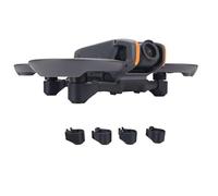 4 pezzi Protezioni per carrello di atterraggio per DJI Avata 2 Sgancio rapido Aumento dell'altezza Kit gambe di atterraggio estese Prevenire l'usura del fondo Copertura protettiva per drone