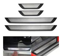 4 Pezzi Protezioni Per Davanzali Per Porte Automobile, per Ford Ka Kuga Maverick Puma Territory, Battitacco in Acciaio Inox, Benvenuto Pedaliera Styling Accessori,B