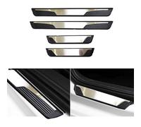 4 Pezzi Protezioni per Davanzali per Porte Automobile, per Volvo EM90, Battitacco in Acciaio Inox, Benvenuto Pedaliera Styling Accessori,A