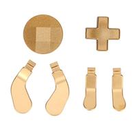 4 Pezzi Pulsante Controller di Ricambio per Xbox One Elite Series 2, Pad Direzione Controller Gioco Parti Paddle Trigger Parti Controller Gioco per Kit di Accessori Riparazione Fai