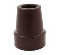 4 Pezzi - Puntali In Gomma Marrone 19mm Per Bastone Da Passeggio - Da Lifeswonderful®