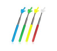 4 Pezzi Puntatore per Insegnante Puntatore Manuale Telescopico Puntatore Retrattile Aiuto per La Lettura Delle per Lavagna di Presentazione