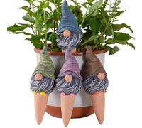 4 Pezzi Punte Di Irrigazione Di Terra Cotta Abbeveratoio Lento Rilascio Irrigatore A Goccia Pigro Dispositivo Di Irrigazione Di Argilla Rossa | Per Giardino, Prato, Fioriera,