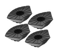 4 pezzi punte for bastoncini da trekking Copri piedi antiscivolo for canna Punte antiaderenti for stampelle Sostituzione punte for bastoncini da passeggio